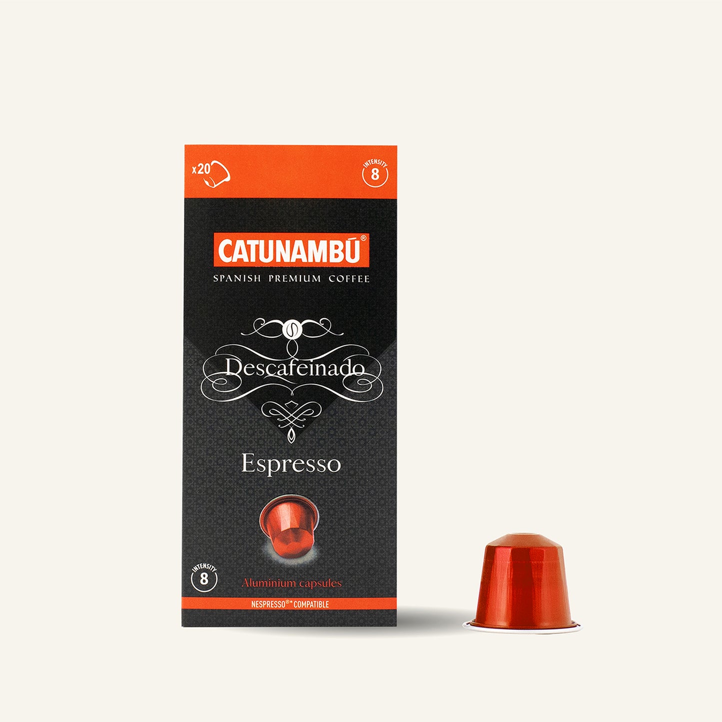 Cápsulas Café Descafeinado compatibles Nespresso® (20 caps.)