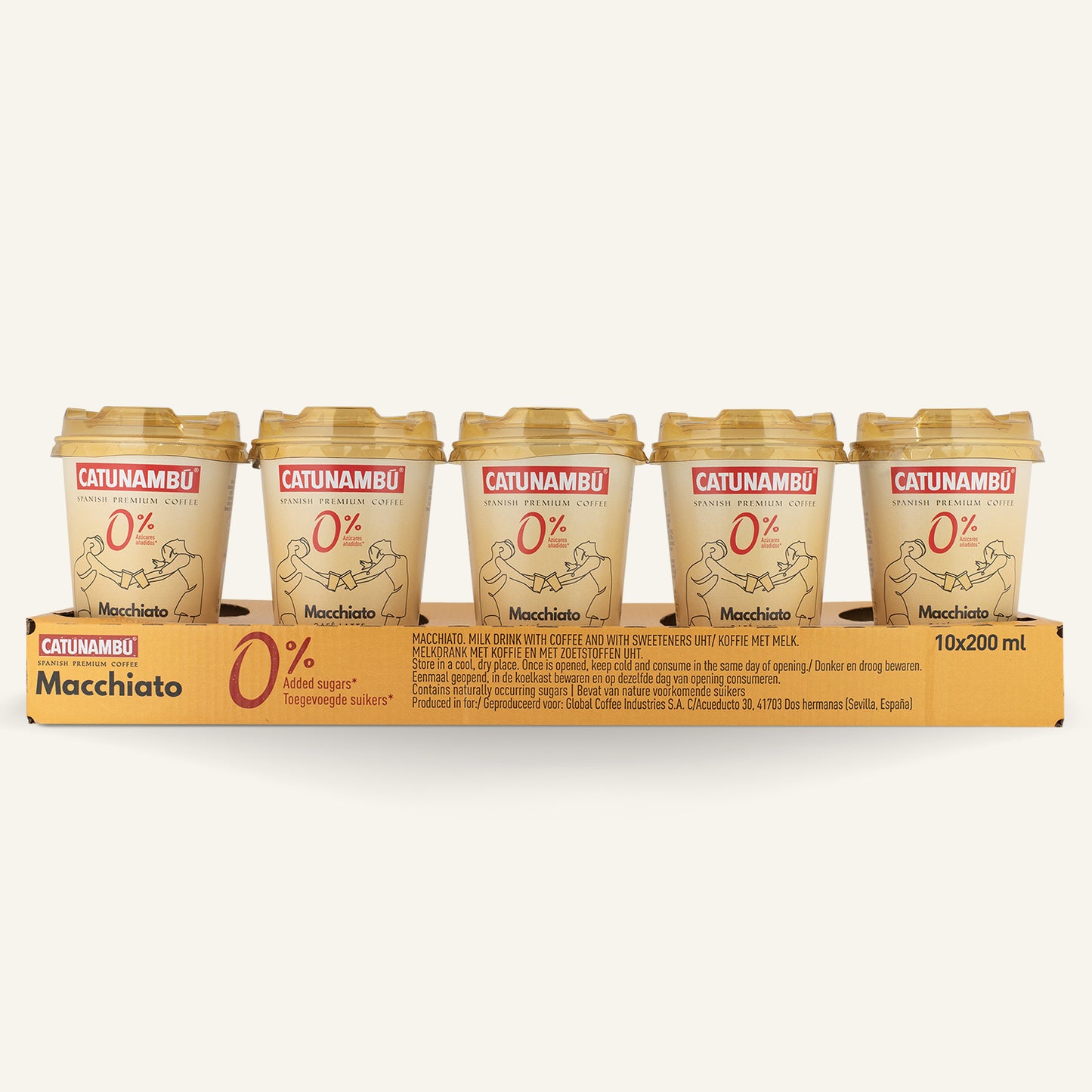 Café Latte Macchiato 0% Listo para tomar (Pack 10 uds.)