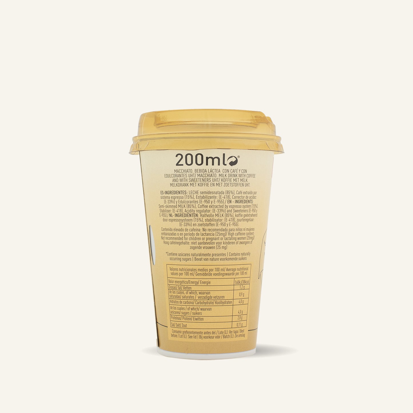 Café Latte Macchiato 0% Listo para tomar (Pack 10 uds.)