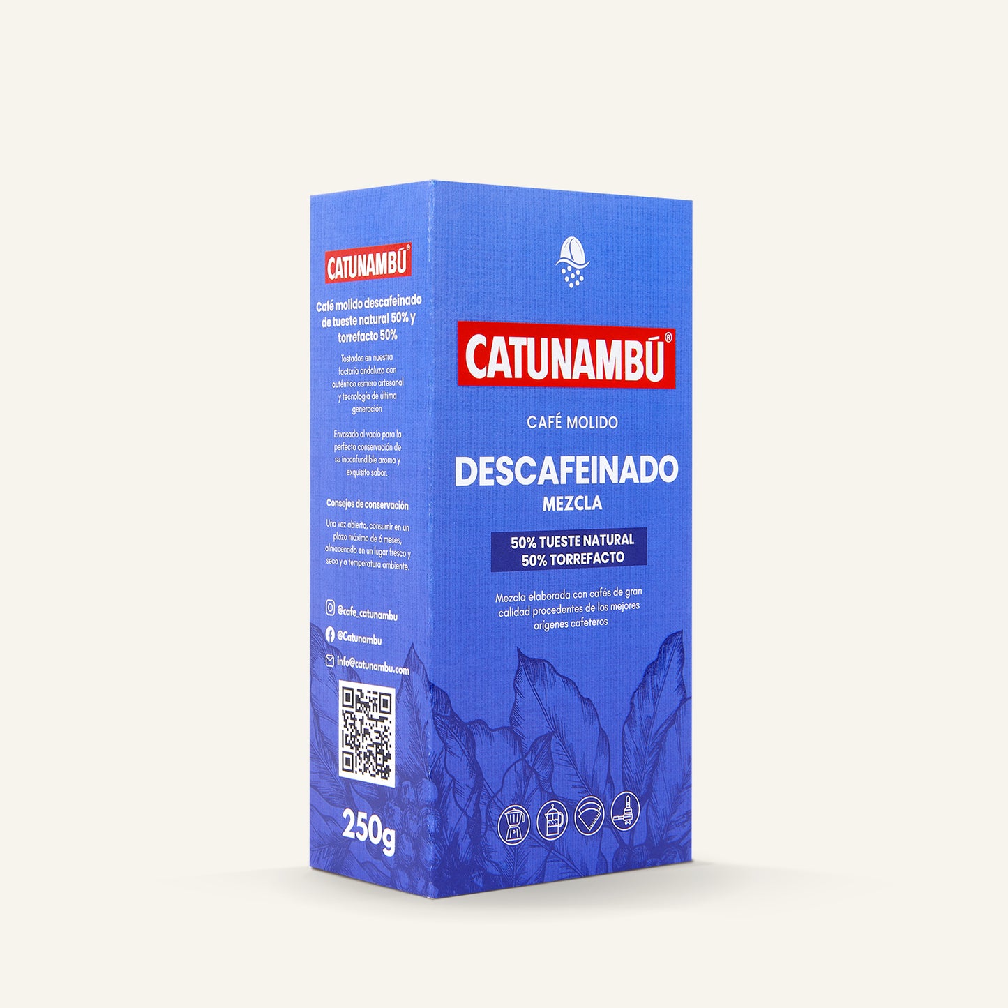 Decaffeinated Ground Coffee Blend 250g